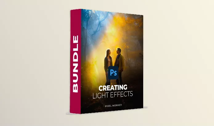 PIXELMONKEY – Creating Light Effects in Photoshop Download (Overlays + Brushes)