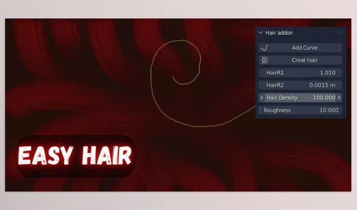 Blender – Easy Hair Download v2.0