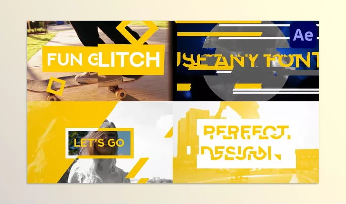 Videohive – Fun Glitch for After Effects Download 53578630