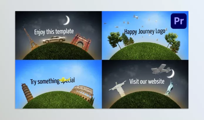 Videohive – Happy Journey Premiere Pro MOGRT Download 53653094