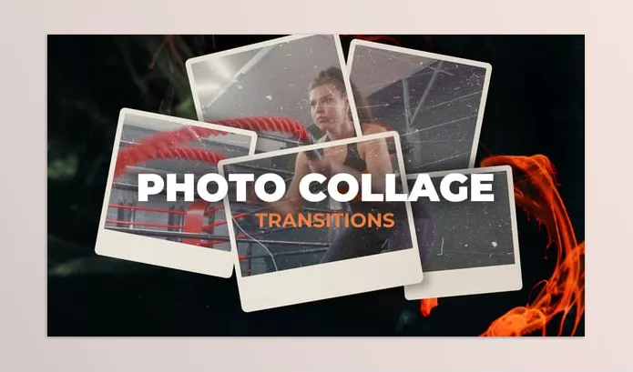 Videohive – Photo Collage Transitions Download 54243613