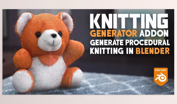 Blender – Knitting Generator Addon Download v4.0