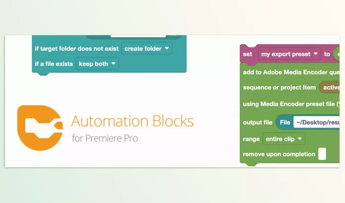 Aescripts – Automation Blocks for Premiere Pro Download v1.1.004 (Win, Mac)