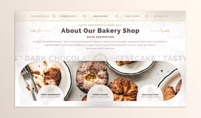 Videohive – Bakery Shop Promo Download 55161534