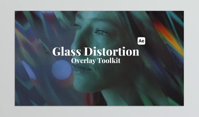 Videohive – Glass Distortion Overlays Download 55304019