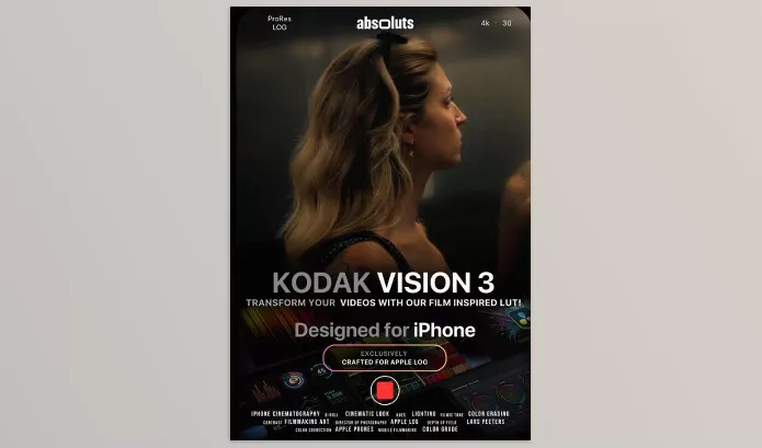 absoluts – Kodak Vision 3 Lut for iPhone Download