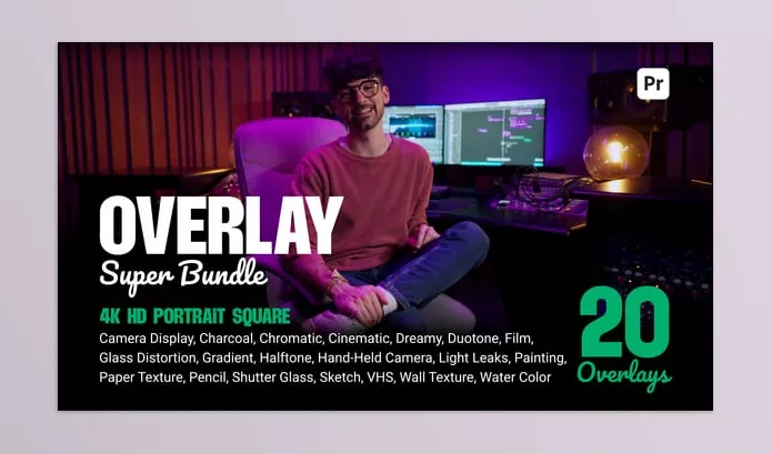 Videohive – Overlay Super Bundle for Premiere Pro Download 55410105