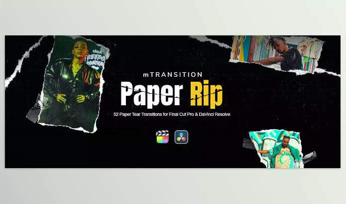 MotionVFX – mTransition Paper Rip Download