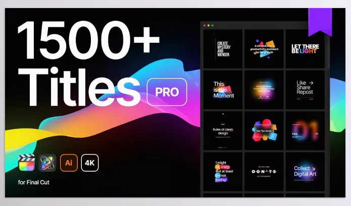 EasyEdit pro – Titles Pro for Final Cut Pro Download