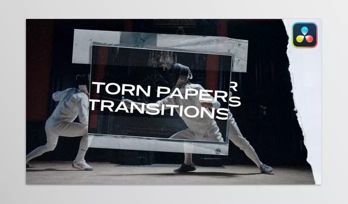 Videohive – Torn Paper Transitions DaVinci Resolve Download 45178539