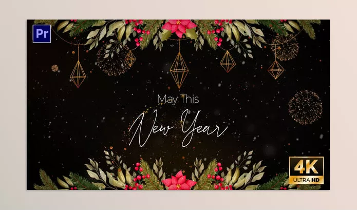 Videohive – New Year Wishes New Year Greetings V2 Download 55206762