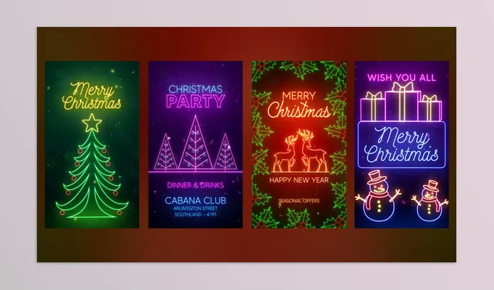 Videohive – Christmas Party Instagram Stories Download 55628483