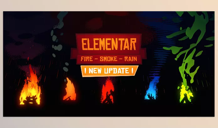 Blender – Elementar Download v1.0 (Cartoon Fire, Smoke, Rain Shader Pack)