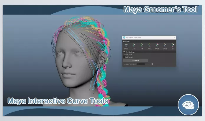 Gumroad – Maya Groomer’s Tools Download (by No Brain Tools)