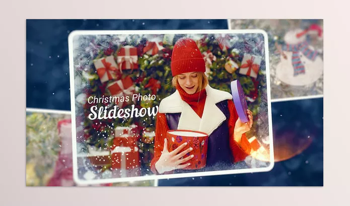 Videohive – Christmas Photo Slideshow Download 55436523