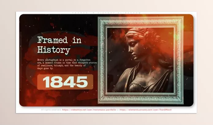 Videohive – Framed in History Slideshow Download 55906554