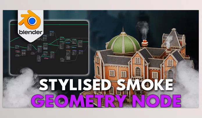 Blender 4 3DT Smoke Generator Geometry Node Download