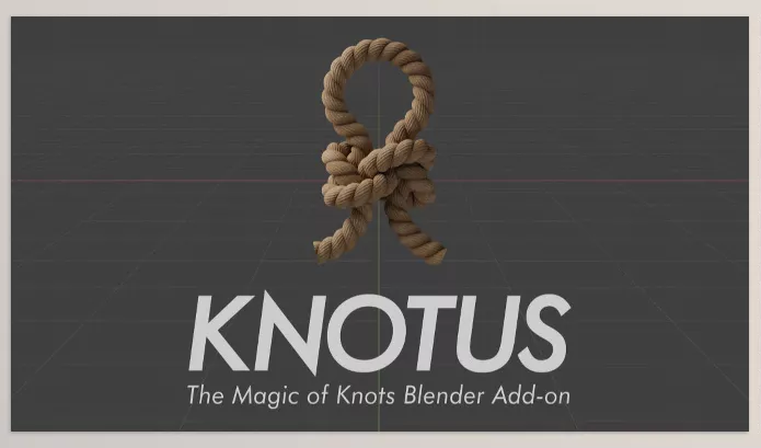 Blender – Knotus The Masic Of Knots Blender Addon Download