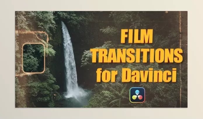 Videohive – 25 FILM TRANSITIONS for Davinci Resolve Download 54258347