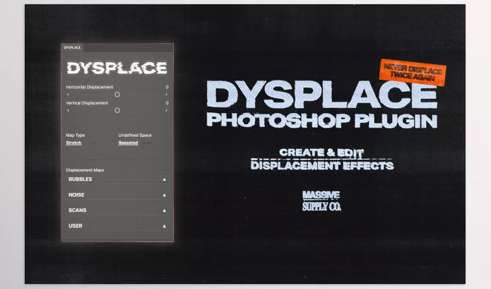 Gumroad – DYSPLACE Photoshop Plugin Download v1.0.0