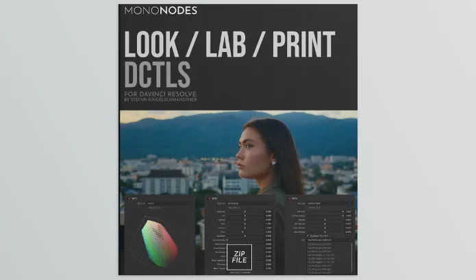 Mononodes – Look Lab Print DCTLs for Davinci Resolve Download v1.1