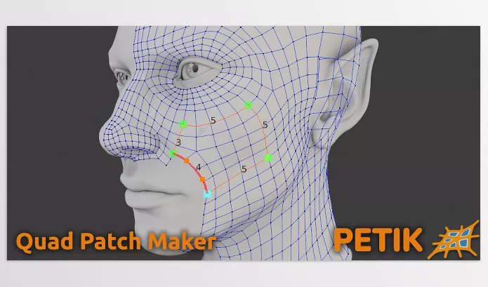 Blender – Petik Retopology Patch Maker Download v2.0.4