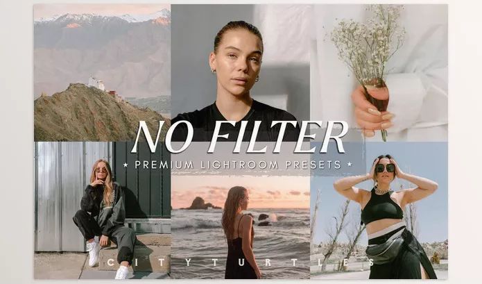 CityTurtles – NO FILTER Natural Subtle Lightroom Presets Download