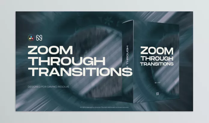 Videohive – Zoom Through Transitions for DaVinci Resolve Download 56481399