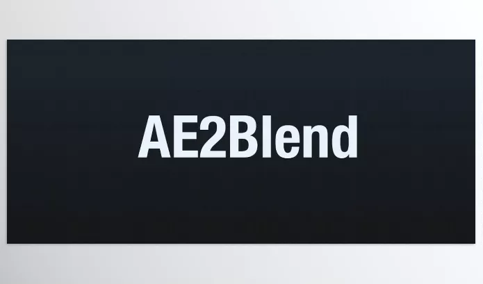 Blender – Ae2Blend Download v1.3.1