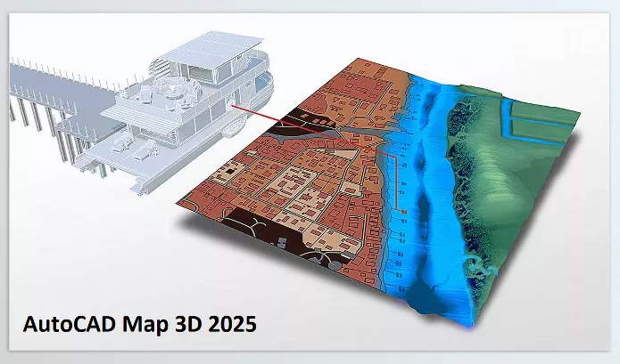 Autodesk – AutoCAD Map 3D Download v2025.0.1 (Win)