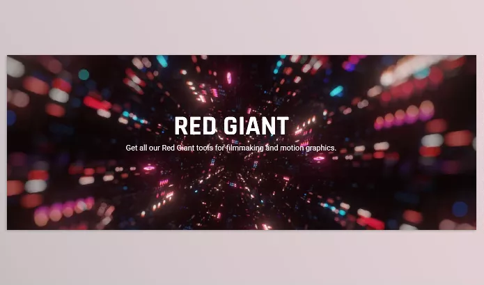 Maxon – Red Giant Download v2025.2.1 (Win, Mac)