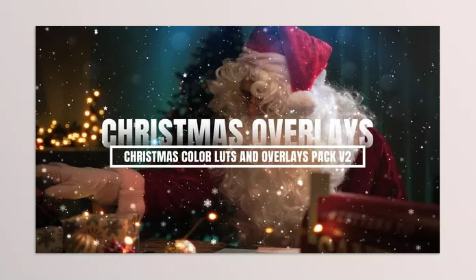 Videohive – Christmas Color Luts And Overlays Pack V2 Download 55698731