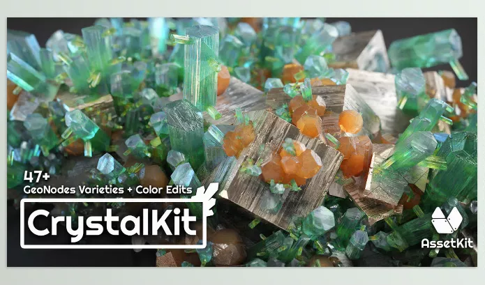 Blender – Crystal Kit 3D Asset Kit Download v1.2