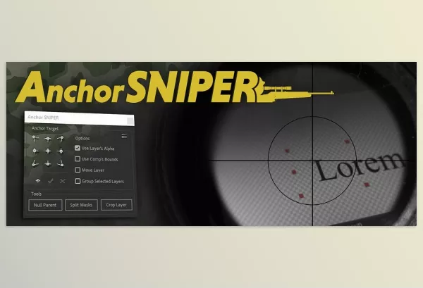 Aescripts – Anchor SNIPER Download v1.0 (Win, Mac)