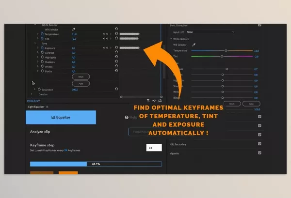 Aescripts – Light Equalizer for Premiere Pro v1.0.4 (Win, Mac)