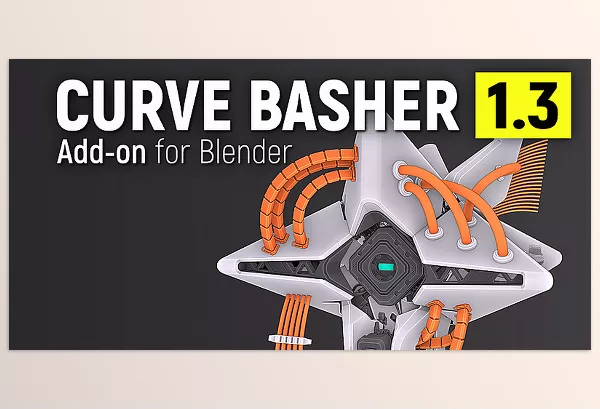 Blender – Curve Basher QuickTexture MESH Machine Download v1.3 Rev 11