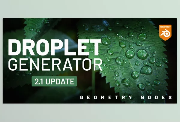 Blender – Droplet Generator Download v2.1