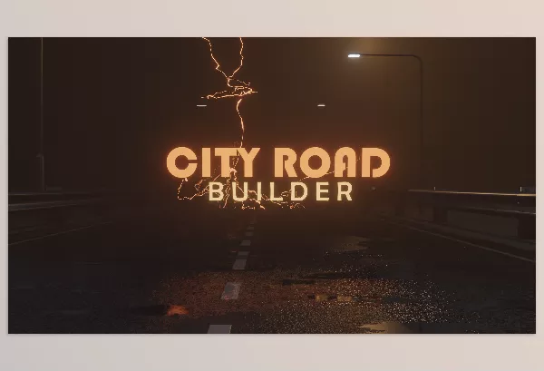 Blender – City Road Builder Pro Download v2.1