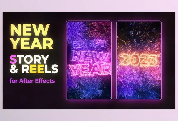 Videohive – New Year Story Download 42443705