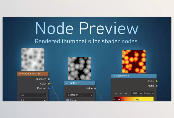 Blender – Node Preview Download v1.20