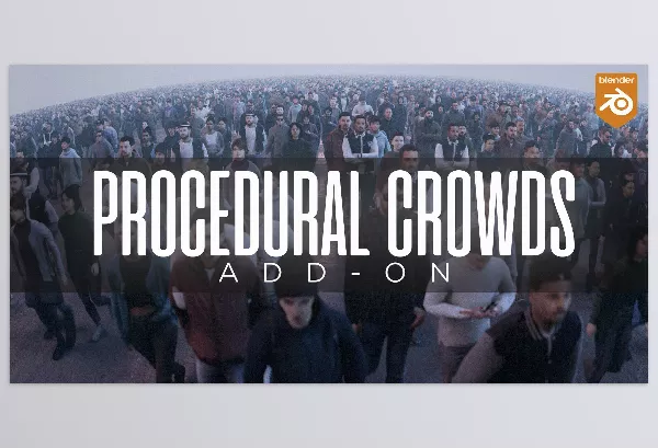 Blender – Procedural Crowds Download v2.1.2