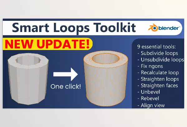 Blender – Smart Loops Toolkit Download v1.1.0