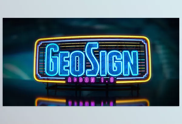 Blender – Geo Sign Download v1.03 (Signs Generator)