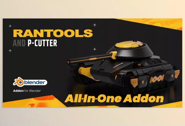 Blender – Rantools (And P-Cutter) All In One Addon Download v3.3.5