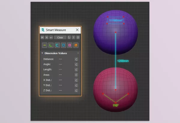 D95 DESIGN – Smart Measure Download v1.26 (upto 3dsMax 2025)