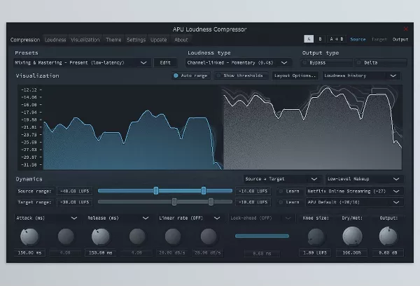 APU Software – APU Loudness Compressor Download v3.2.7 (Win, Mac)