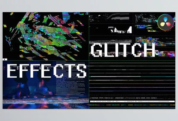 Videohive – Glitch Effects for DaVinci Resolve Download 50546559