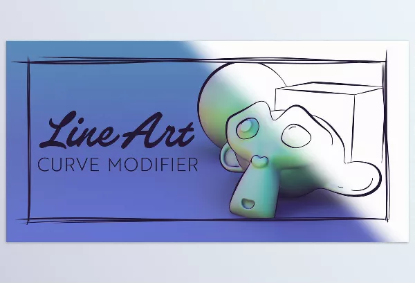 Blender – Line Art Curve Modifier Download v1.2