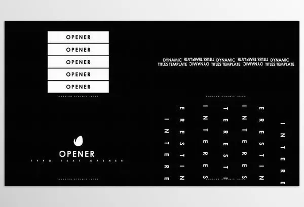 Videohive – Typo Text Opener Download 50871661