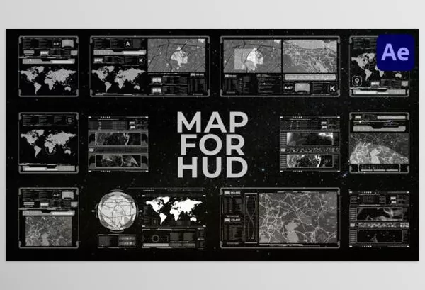 Videohive – Map For HUD for After Effects Download 50808766